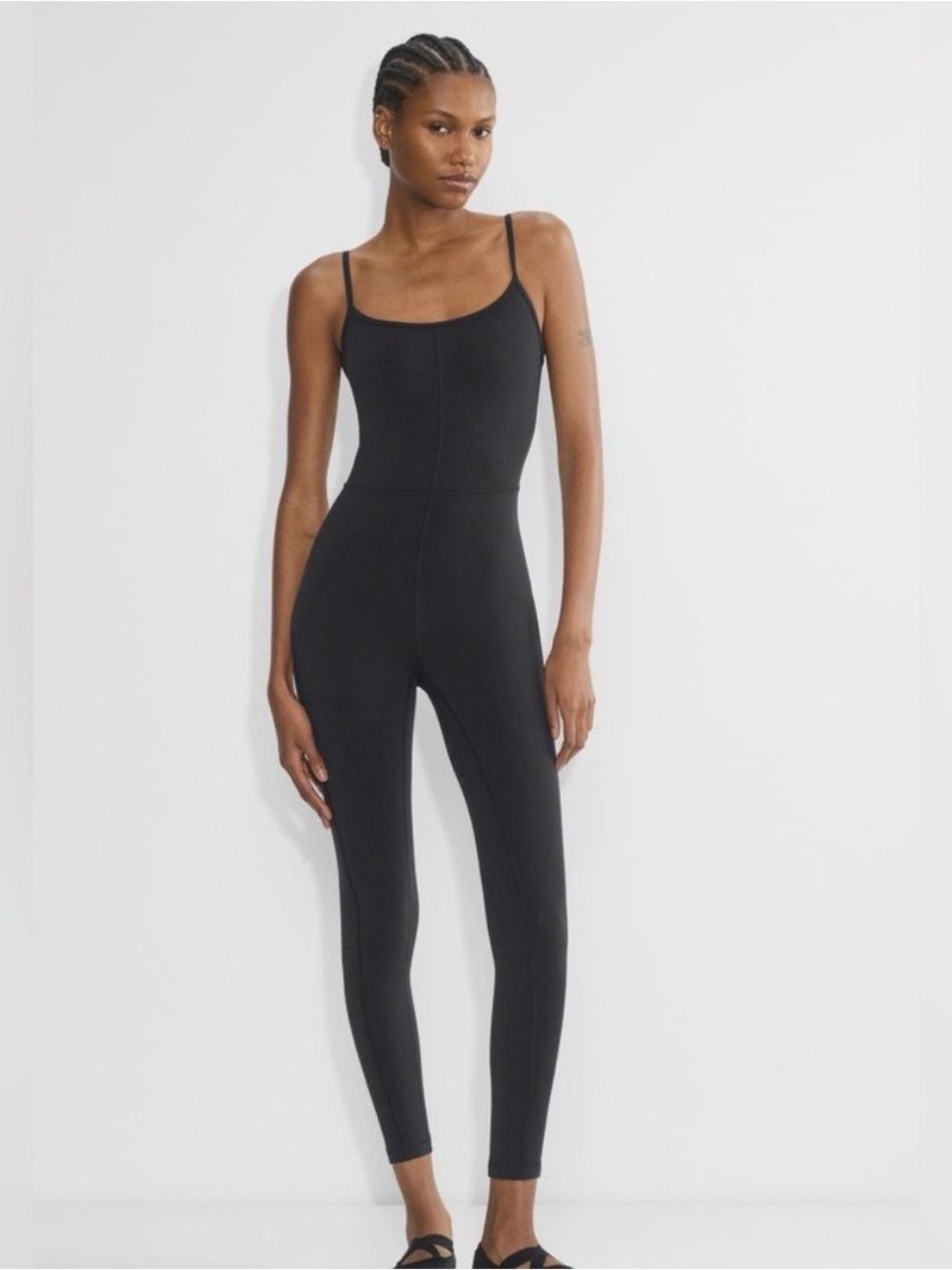 Aritzia Black Athletic Jumpsuit